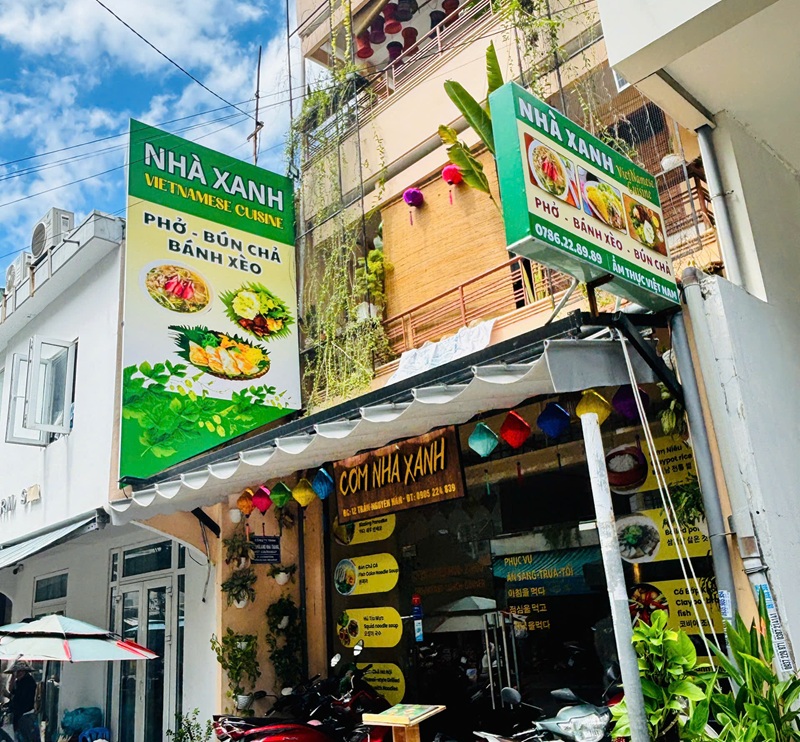 nhà hàng Nhà Xanh Nha Trang